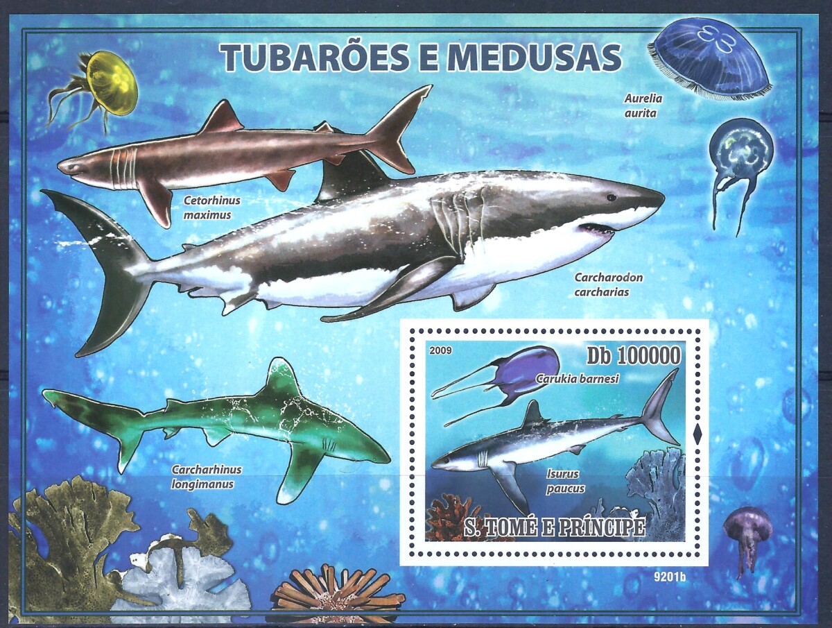 San Tomė ir Prinsipė, blokas Nr. 677 MiNr 3860 MNH** V