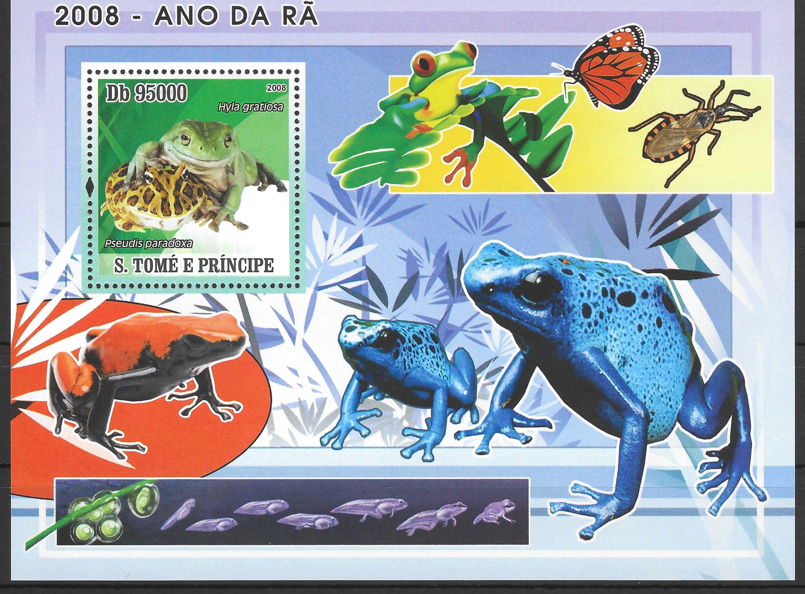 San Tomė ir Prinsipė, blokas Nr. 640 MiNr 3354 MNH** V