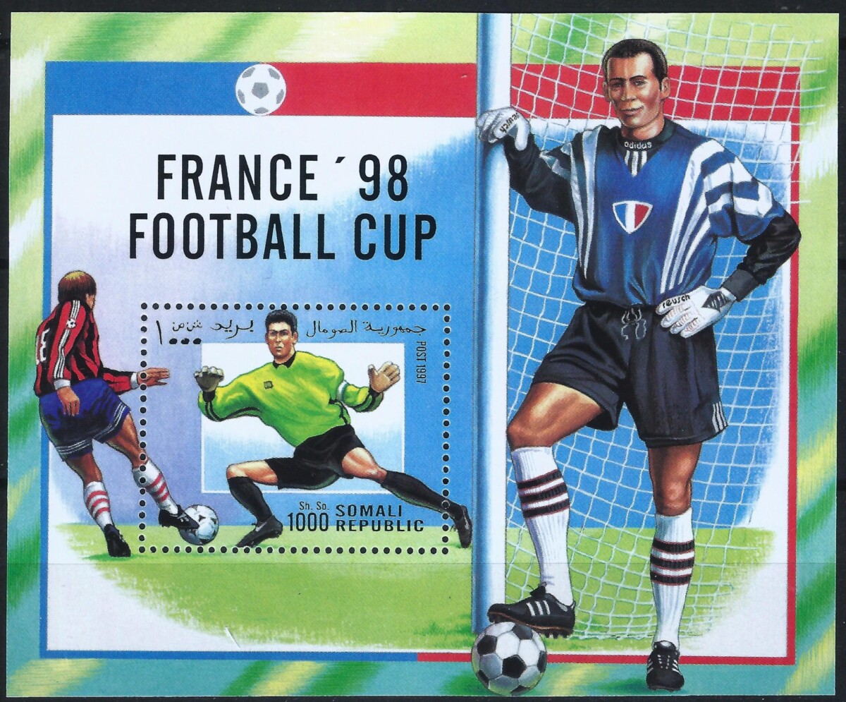 Somalis, blokas MiNr 1997F MNH** V