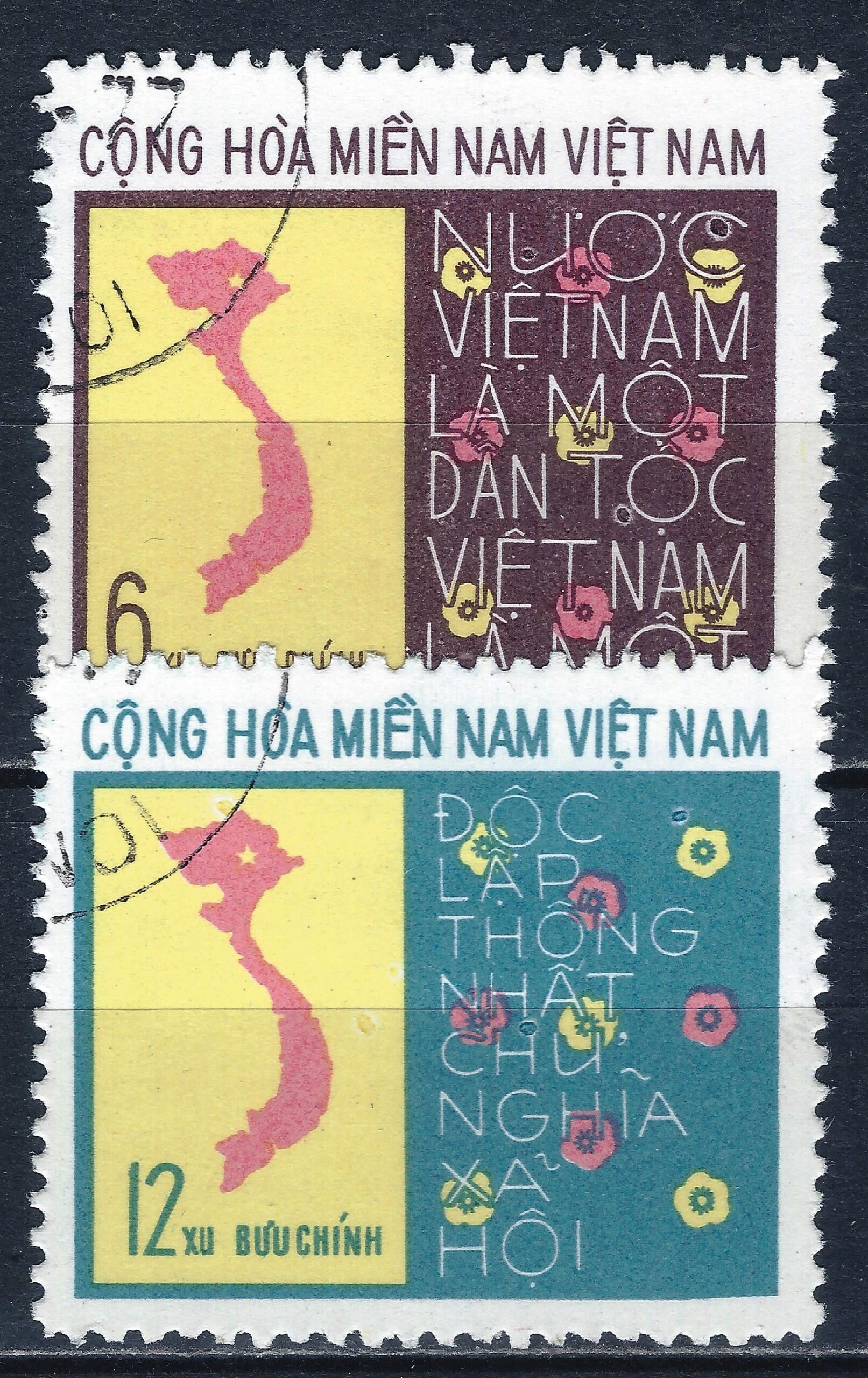 Šiaurės Vietnamas, pilna serija ScNr 819-820 Used(O) V
