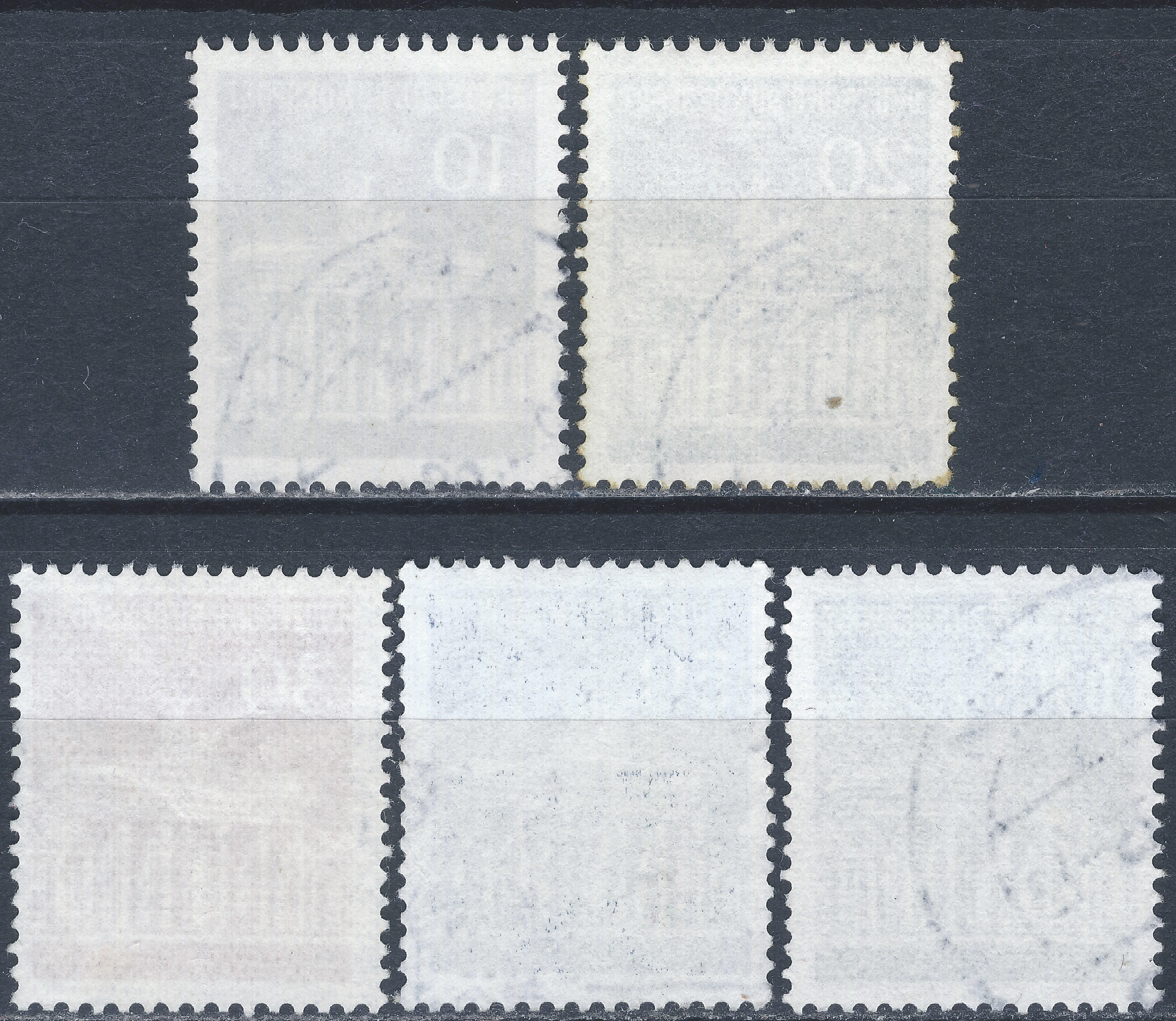 Vokietija, pilna serija MiNr 506-510 Used(O)